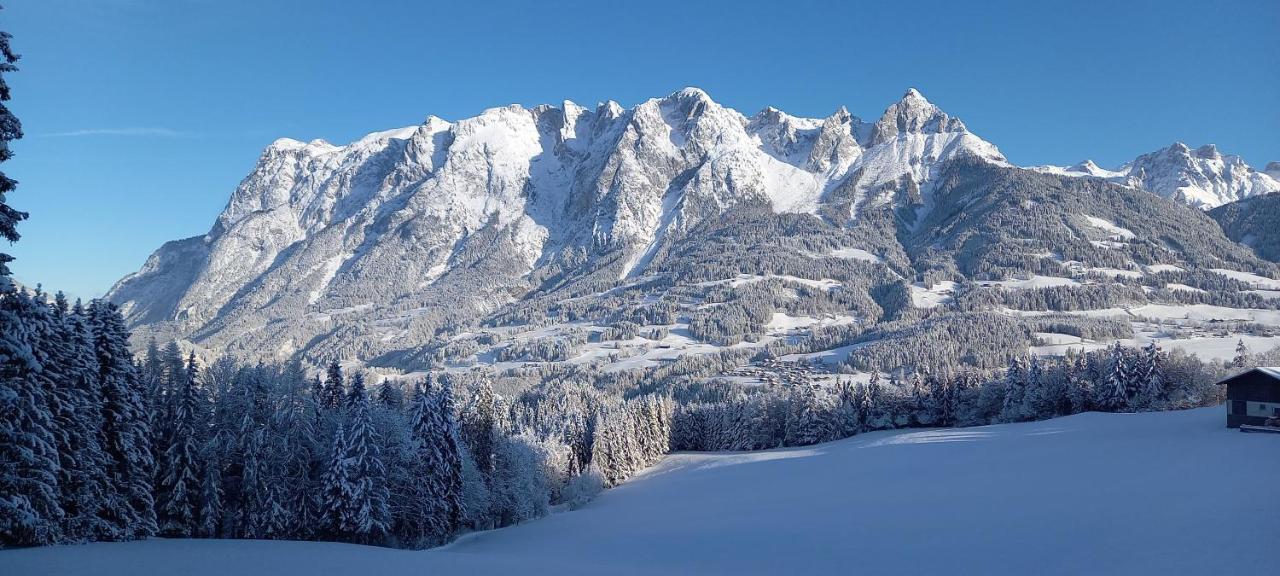 Appartement Winteraugut Werfen Esterno foto