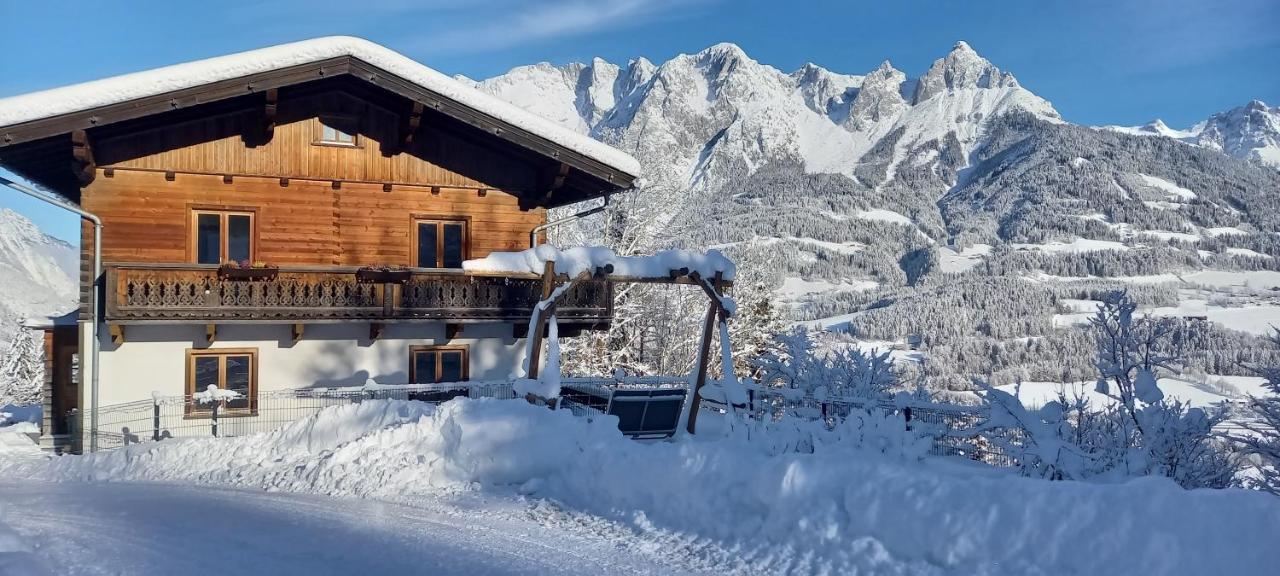 Appartement Winteraugut Werfen Esterno foto